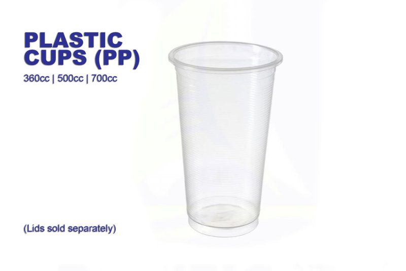24oz Clear PP Bubble Tea Cups BubbleTeaology