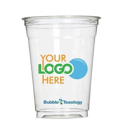 Custom Printed Logo Plastic PP Cups Injection Bubble Tea Cups For