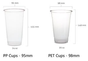 PP vs PET Cups