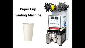 Paper Cup Sealer Machine