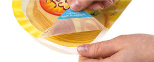 Peel-tab Plastic Seal