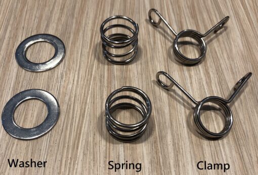 Washers, Springs and Clamps