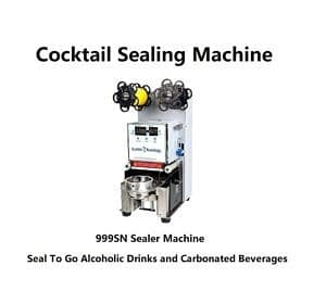 Cocktail To Go Alcohol Sealer Machine