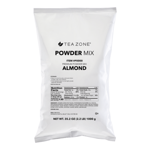 Tea Zone Almond Powder 2.2 lbs x 10 Bags BubbleTeaology