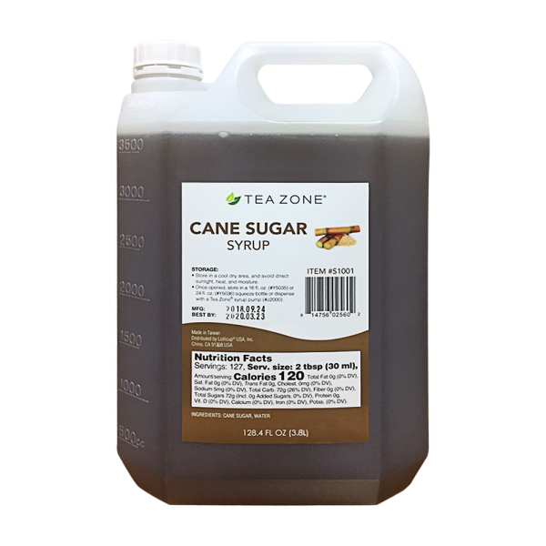 Tea Zone Cane Sugar Syrup x 1 BubbleTeaology