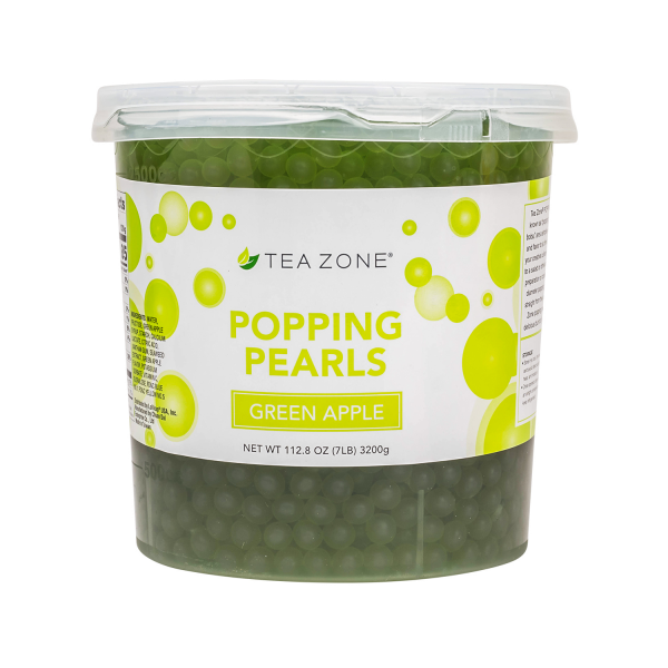 Tea Zone Green Apple Popping Pearls x 4 BubbleTeaology