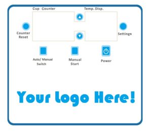 Custom sealer machine logo