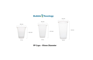 95mm Diameter PP Cups
