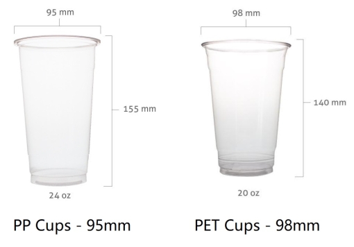 PP vs PET Cups