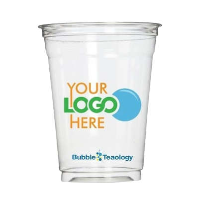 Custom Logo PP Bubble Tea Cups - BubbleTeaology