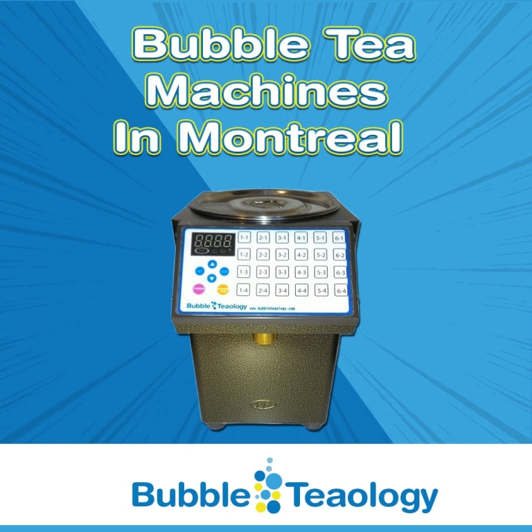 Bubble Tea Machine in Montreal