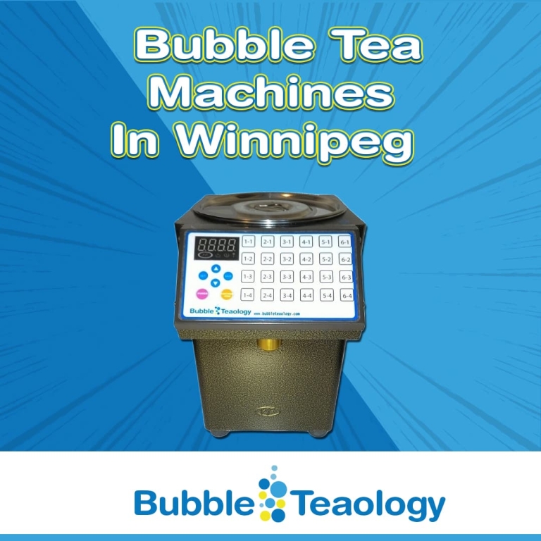 Bubble Tea Machine in Winnipeg