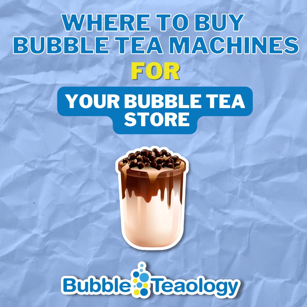 where to buy bubble tea machines BubbleTeaology