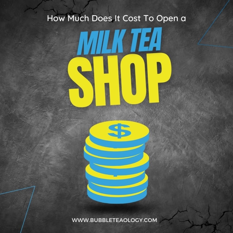 How Much Does It Cost To Open A Milk Tea Shop