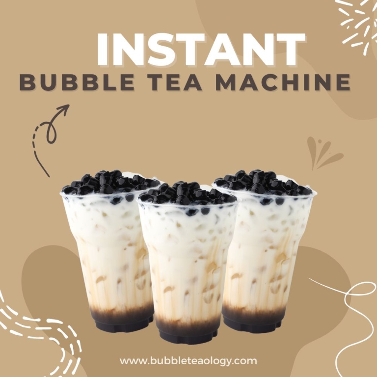 Instant Bubble Tea Machine