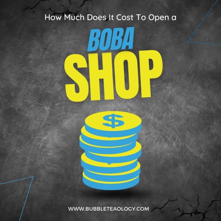 how much does it cost to open a boba shop