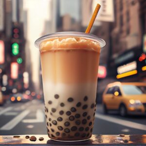 Shaker machine for boba tea
