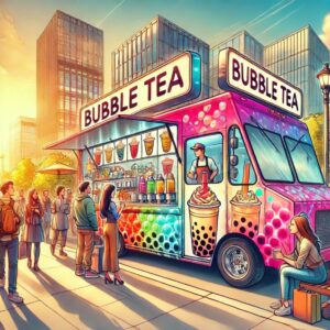 starting a mobile boba tea business